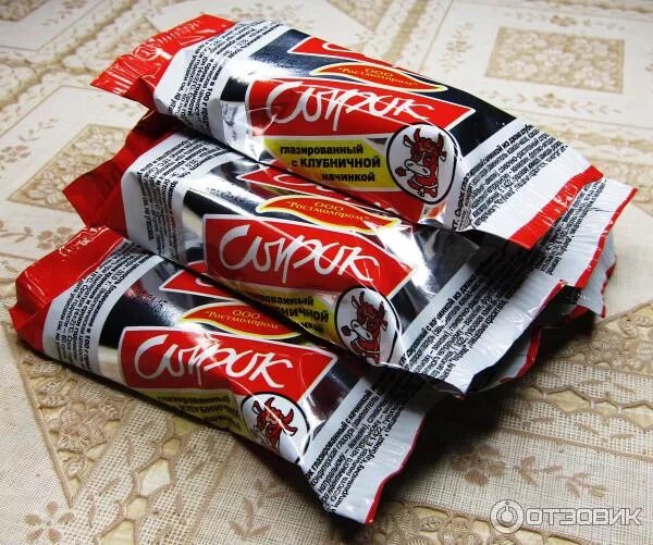 Марки сырков глазированных