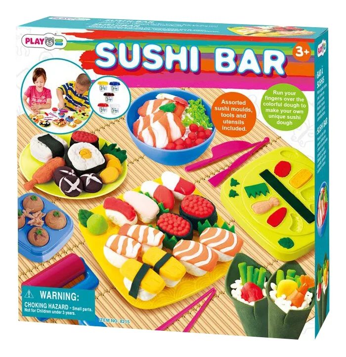 Набор с пластилином суши бар. Плейго набор для лепки. Набор плей до суши. Набор для лепки из пластилина роллы.
