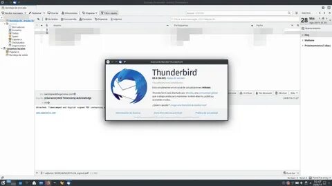 Thunderbird linux
