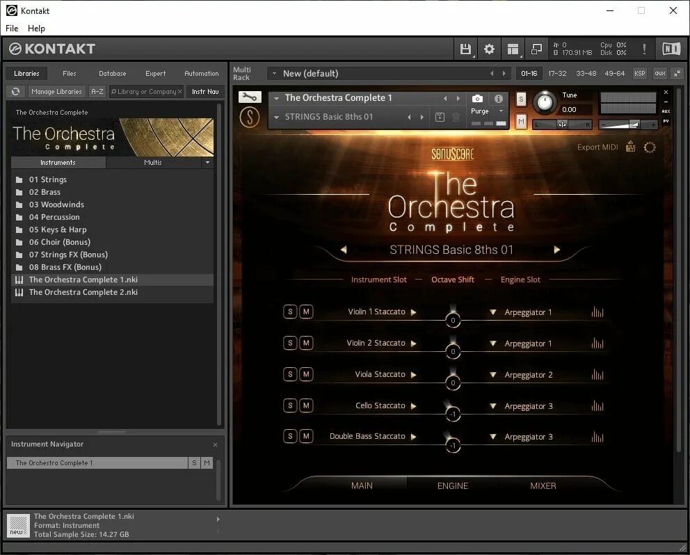 The orchestra complete. Kontact 6 VST. The Orchestra Kontakt. Native instruments библиотеки для Kontakt.