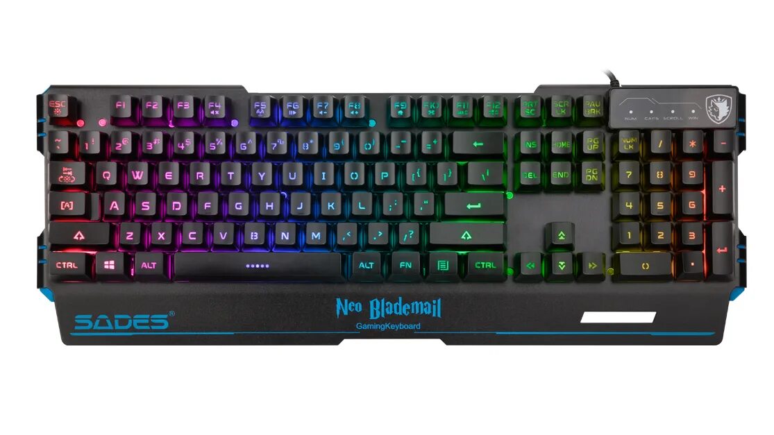 Клавиатура дексп Блэк Сворд. DEXP Black Sword RGB коробка.