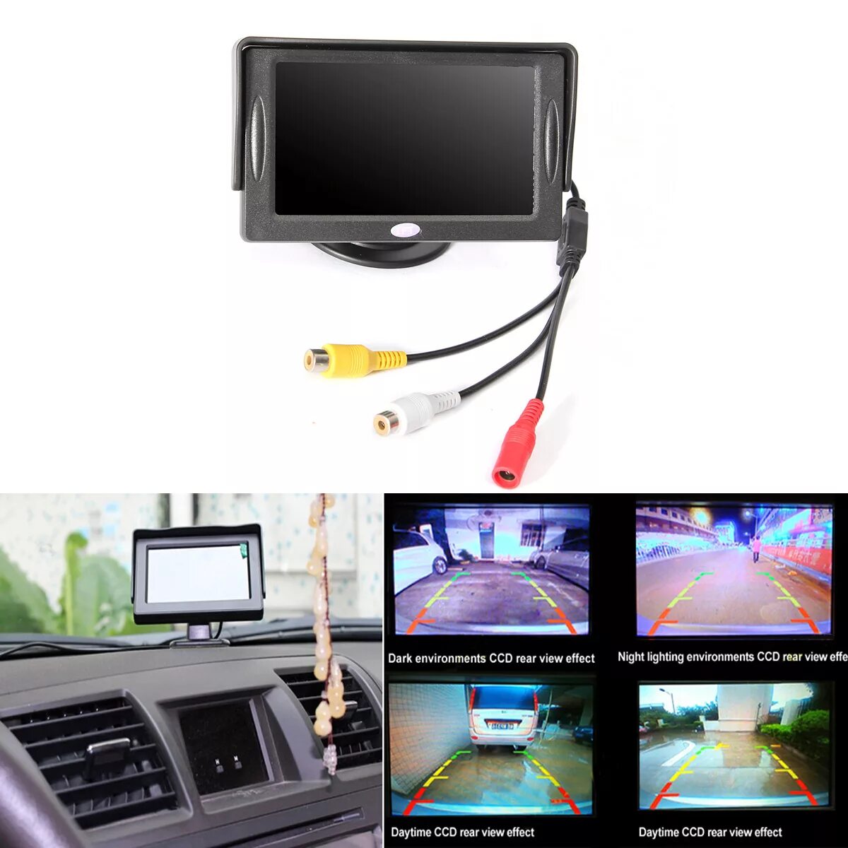 Видеонаблюдение дюйм монитор. Монитор TFT LCD. TFT LCD Color Monitor 4.3 с камерой. TFT LCD Color Monitor 10.1.