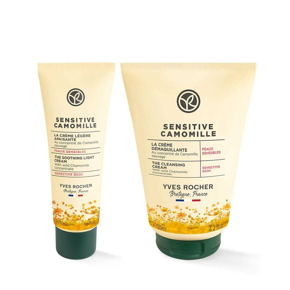 Ив кам. Sensitive Camomile Yves Rocher. Sensitive Camomile Ив Роше крем. Sensitive Camomile Ив Роше набор. IV Rocher sensitive Comoil.