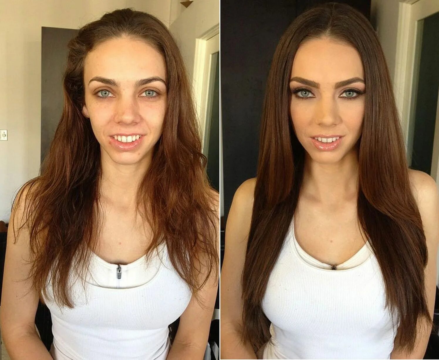 Макияж до и после. Чудеса макияжа до и после. Девушки до и после макияжа. Красивый макияж до и после.