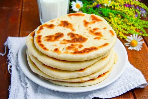 Лепешки с кислого молока