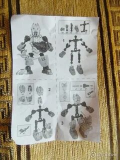 Конструктор воин play the game робот инструкция