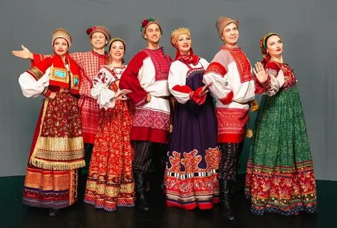 Российский национальный костюм (72 фото) .