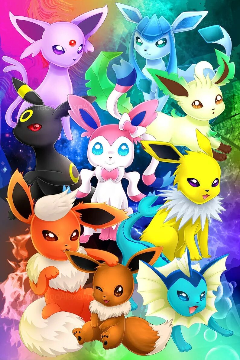 Команда иви. Иви покемон. Покемон иви эволюции. Покемон Eevee. Покемоны eeveelutions.