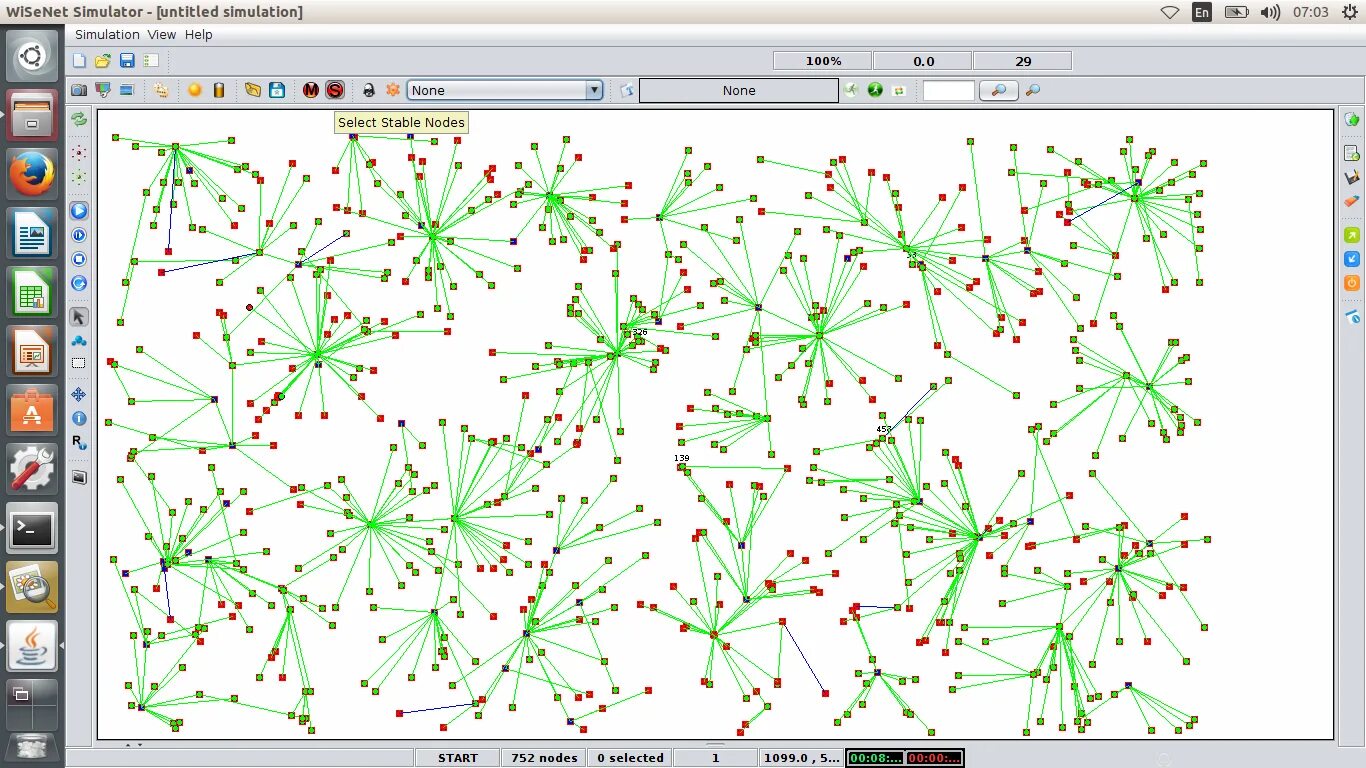 None start. Boson netsim.