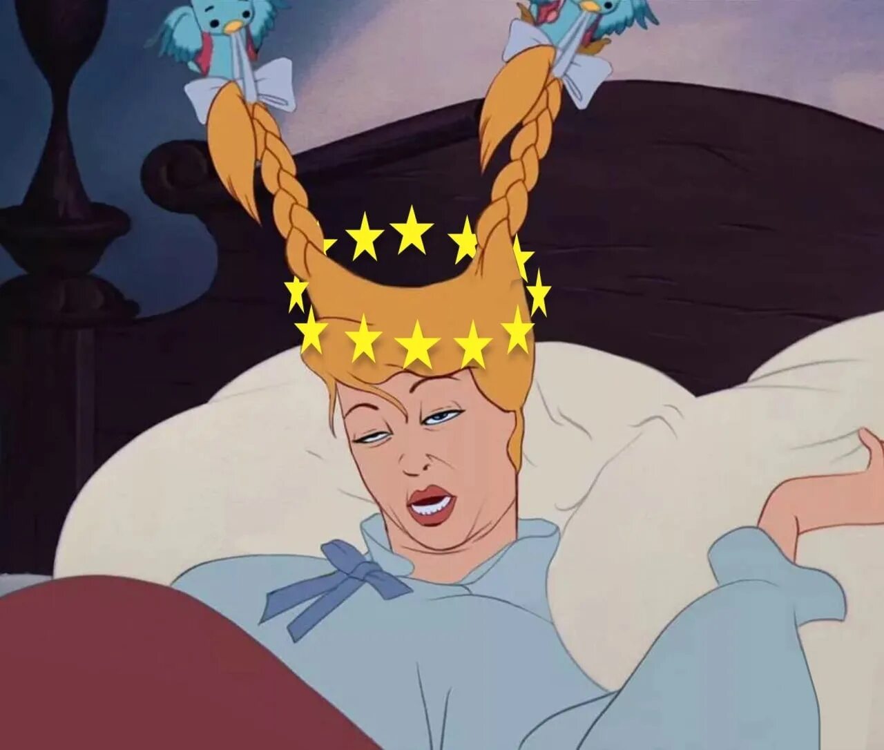 Включи спи красавица. Смешная Золушка. Принцесса проснулась.