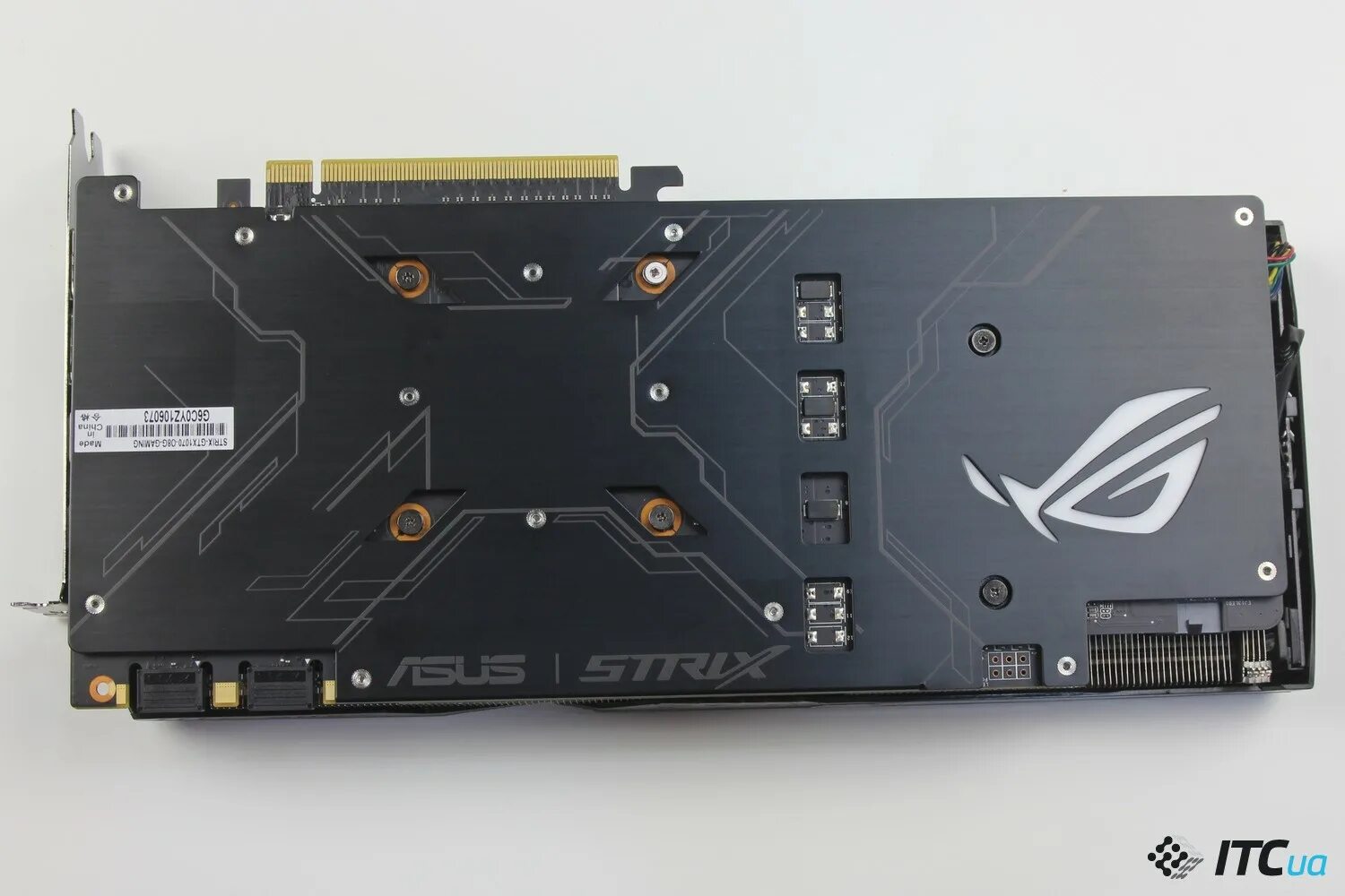 1070 ASUS Strix. GTX 1050 ti ROG Strix пломбы. Асус стрикс 1070 с обратной стороны. Пломба видеокарты ASUS ROG Strix.