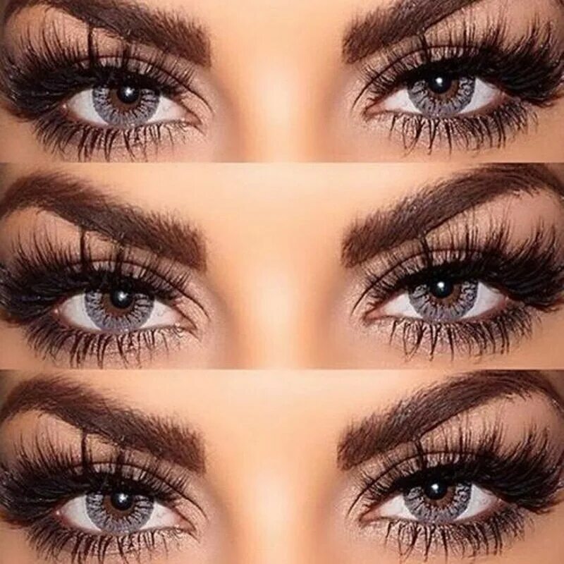 Brown lashes