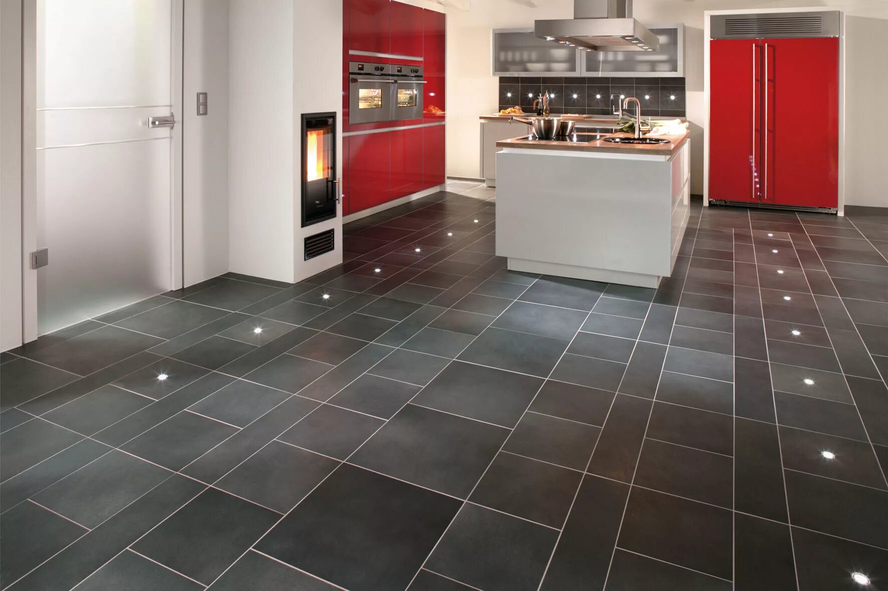 30+ Kitchen Floor Tile Ideas (Best of Remodeling Kitchen Tiles in Modern, Retro,
