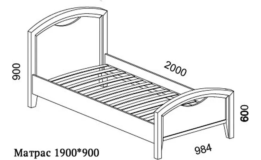 Размер матраса 1.5. Габариты 1.5 спальной кровати стандарт. Односпальная кровать (ширина 900 м, длина 2000 мм). Кровать односпальная 90х200 чертеж. Кровать односпальная ЛДСП чертеж.