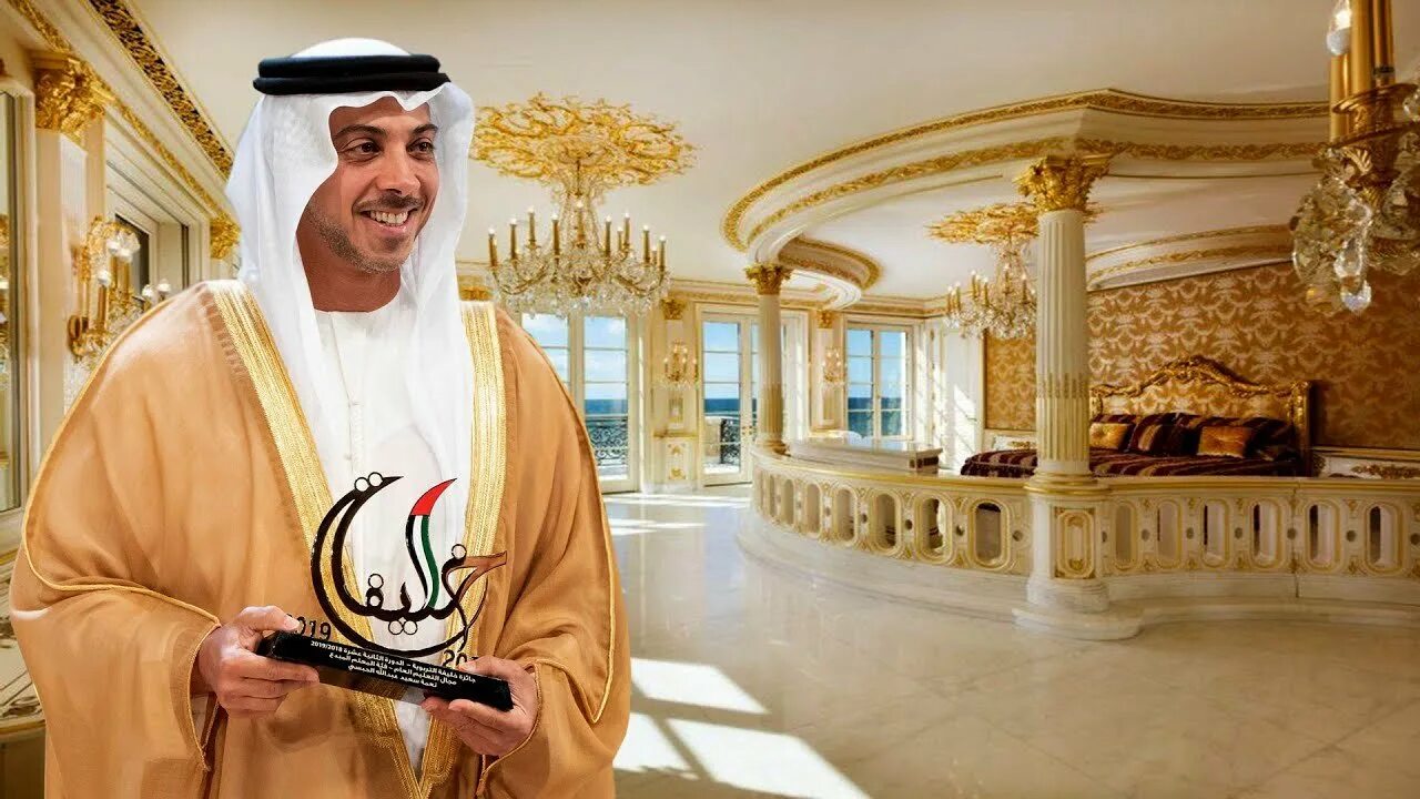 Шейх Зайд Аль-Нахайян. Дворец шейха в Абу-Даби. Арабские самые богатые