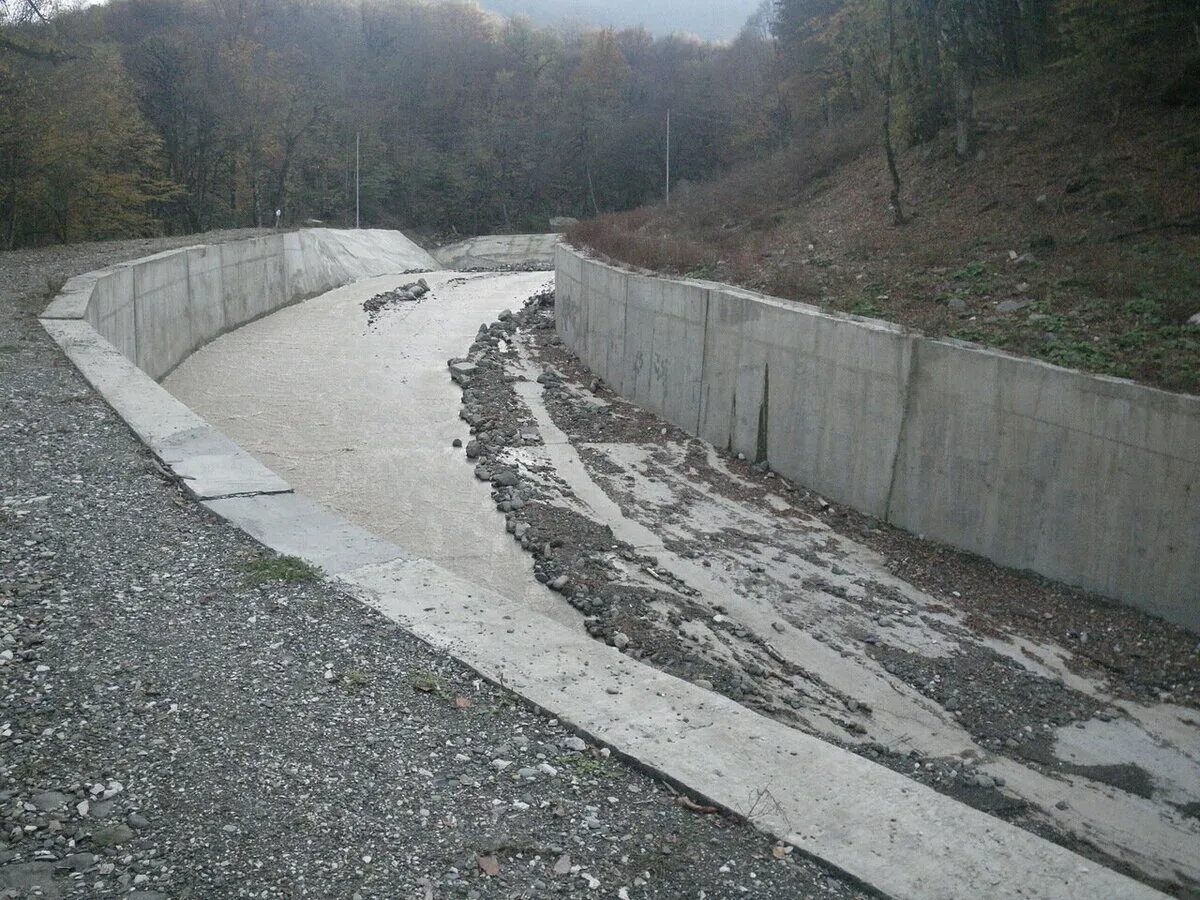 Способ предотвращения сели