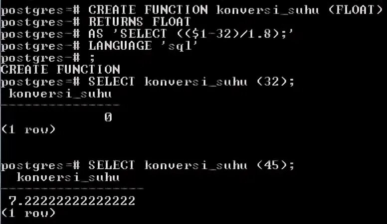 Postgres decimal