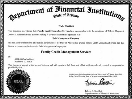 Licensed company