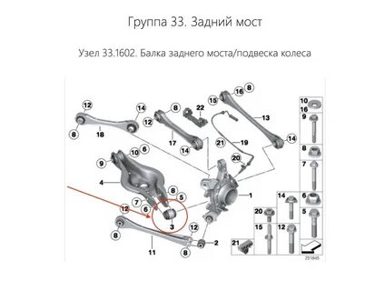 Сайлентблоки бмв ф30