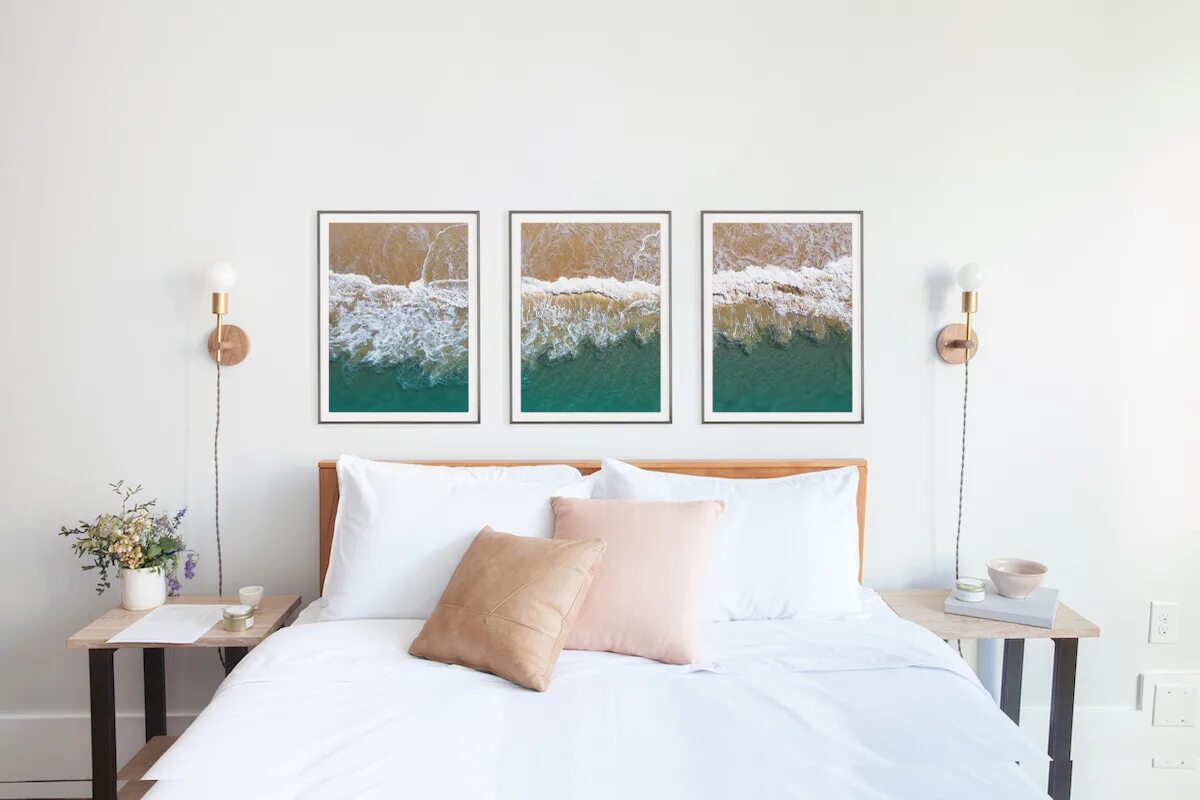 Frame above