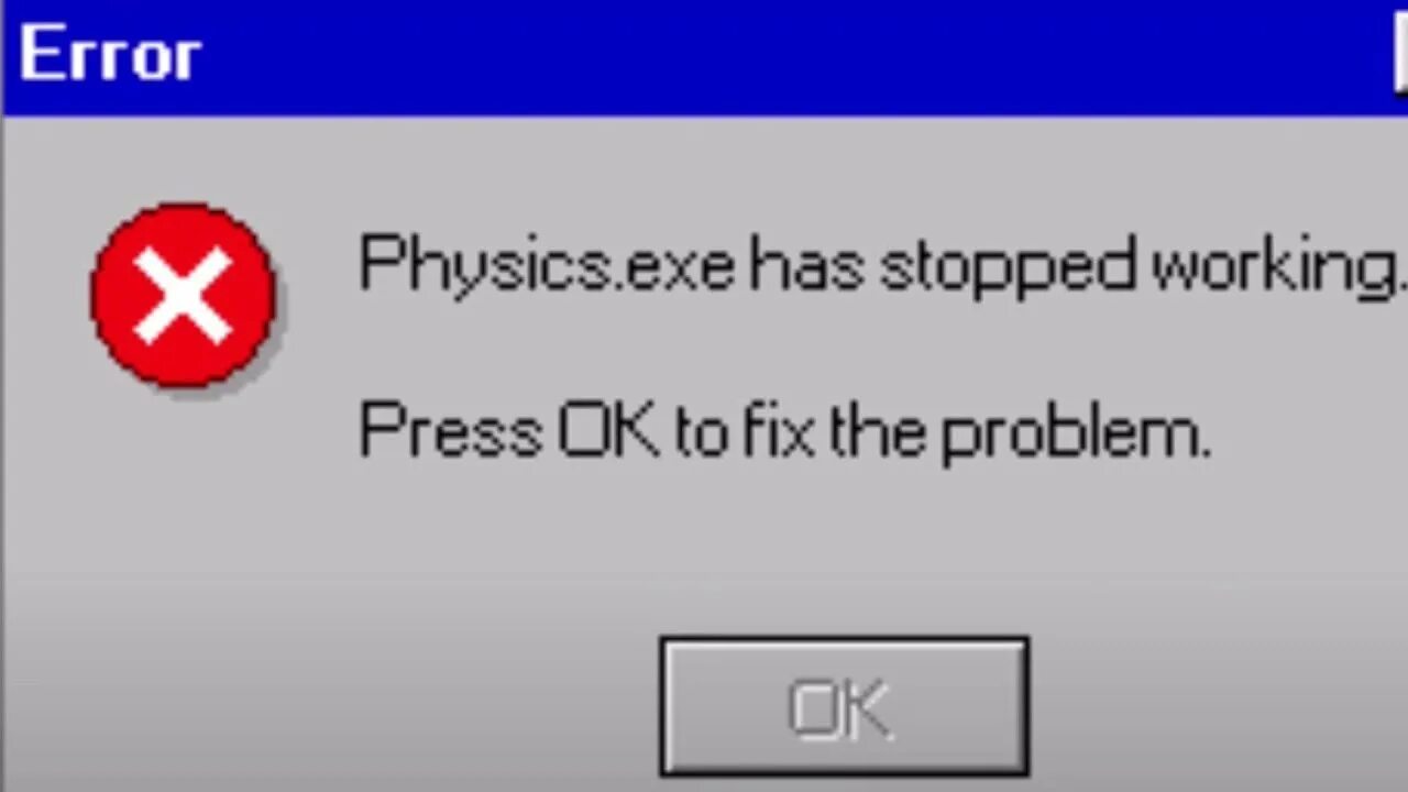 Message exe. Ошибка Windows 95. Окно ошибки. Окно Error. Окно ошибки Windows 95.