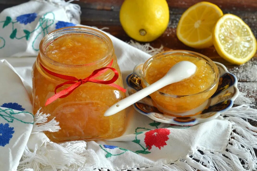 Рецепт варенья из лимонов на зиму