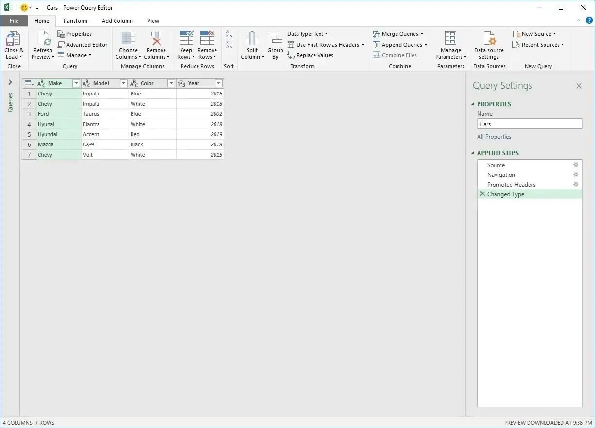 Main query. Интерфейс повер квери. power query как выглядит. power query меню справа. антисоединение справа power query.