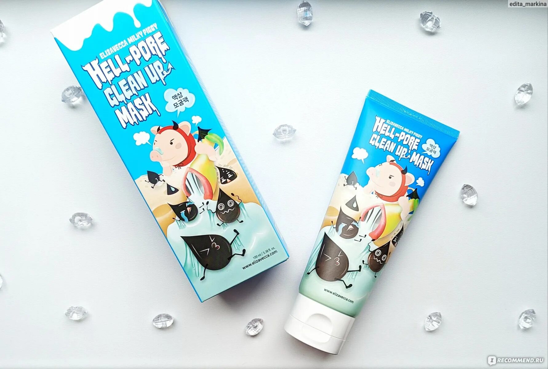 Elizavecca Hell-Pore clean up Mask. Milky Piggy Hell-Pore clean up Mask, 100мл. [Elizavecca] маска-пленка для лица очищение/сужение пор Hell Pore clean up Mask, 100 мл. Milky Piggy Hell Pore. Elizavecca milky piggy hell pore clean up