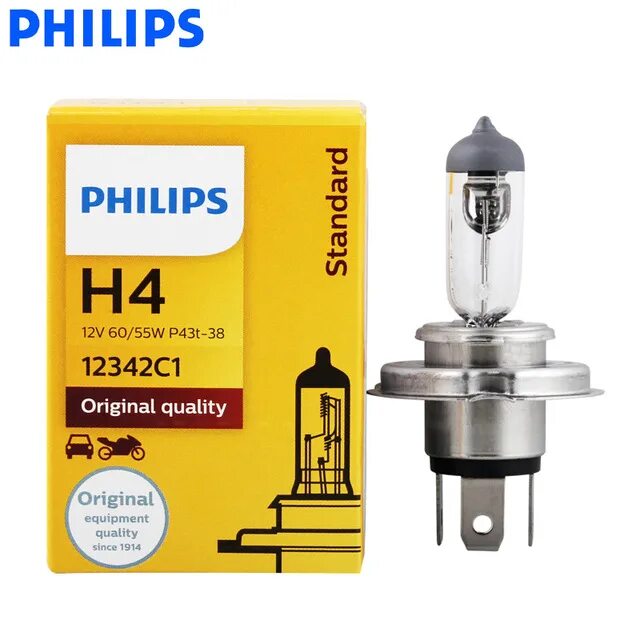 Лампа h4 60/55w 12v p-43 Philips +30%. Philips h4 12342prc1. Philips h4 12342prc1 12v 60/55w. Автомобильные лампы h4 Филипс 12342.