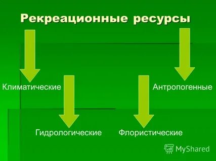 Рекреационная антропогенная