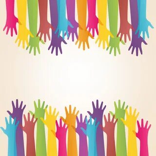 Colorful hands