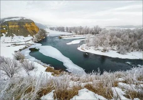 Тульская область зима