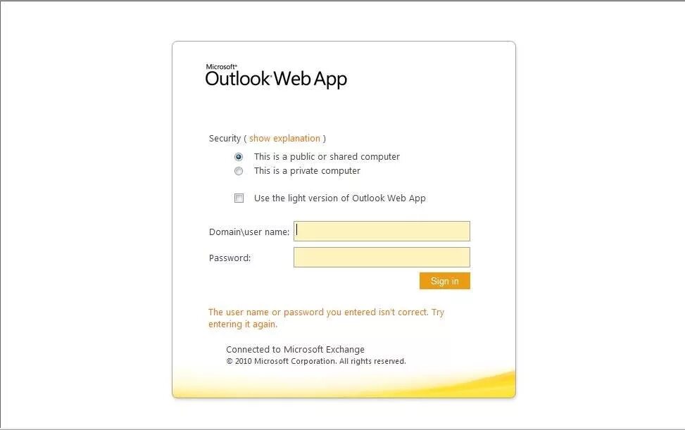 Https post owa. Почта Outlook web app. Owa смена пароля. Outlook web access. Outlook web app 2010 размер ящика.