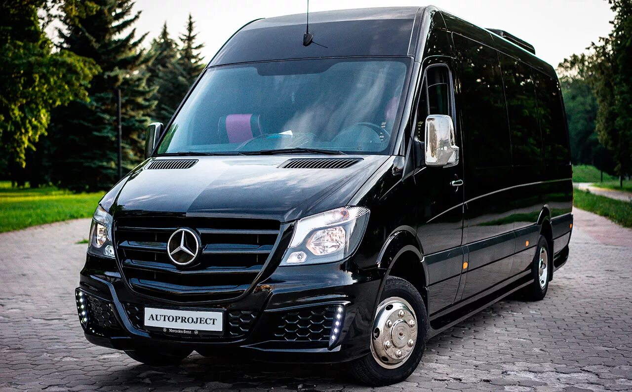 Мерседес Бенц Спринтер. Mercedes-Benz Sprinter микроавтобусы. Мерседес Спринтер черный. Микроавтобус Мерседес Спринтер. Черный спринтер