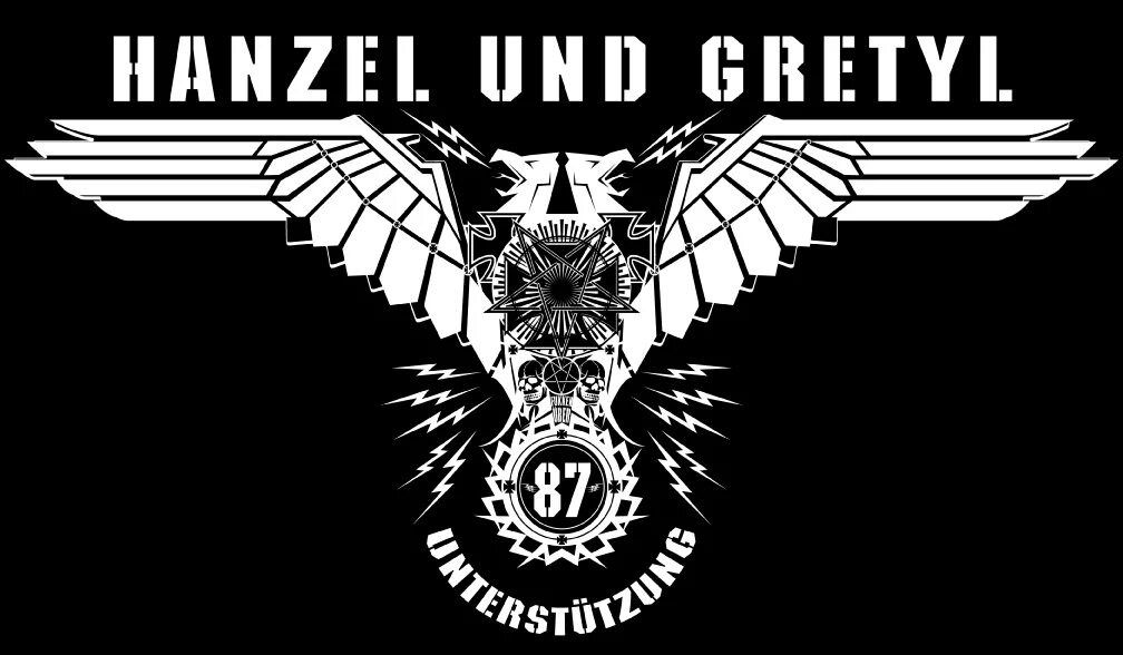 Neue deutsche härte. Hanzel und Gretyl логотип. Hanzel und Gretyl футболка. Neue Deutsche Härte логотип.