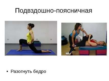 Подвздошно поясничная мышца упражнения