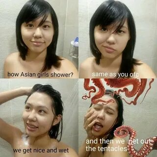 Slideshow mind fuck with asian girls meme.