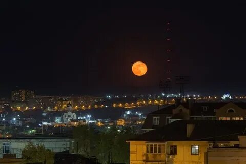 Восход луны сегодня в уфе