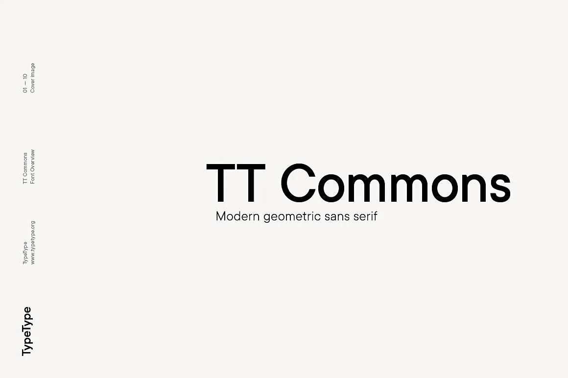 Шрифт tt commons