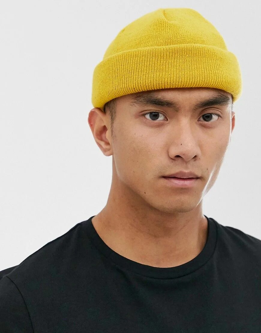 Шапка бини ASOS Design. Шапка бини мужская Yellow. Шапка бини Докер мужская жёлтая. Шапка бини ASOS Design белая мужская. Шапка short