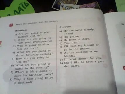 Rainbow english 9 ответы