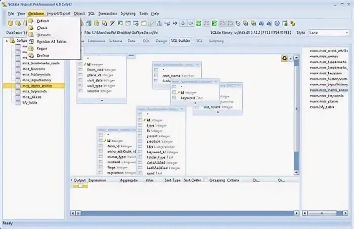 Sqlite where. Базы данных sqlite. sqlite3 схема. sqlite бд. sqlitestudio схема базы данных.