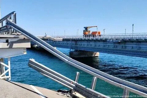 Атака на крымском мосту