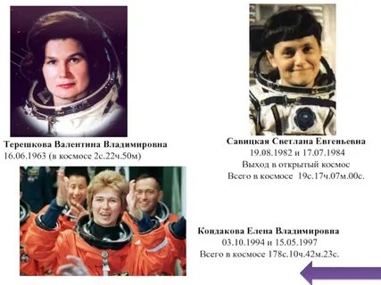 Терешкова открытый космос
