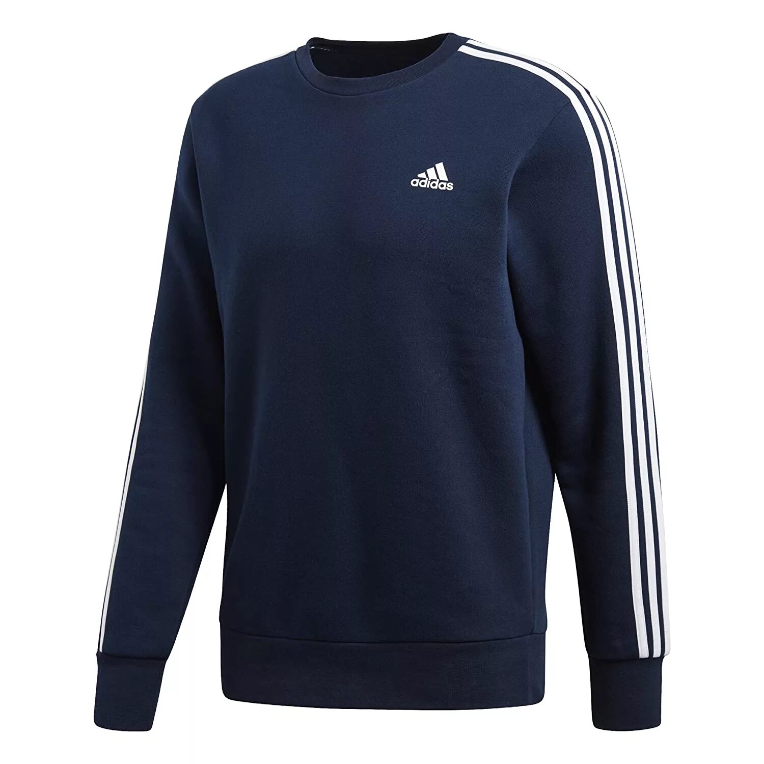 Толстовка адидас купить. Джемпер мужской Sweat Crew адидас. Свитшот мужской adidas Essentials 3-Stripes. Adidas Essentials. Свитшот адидас 03.