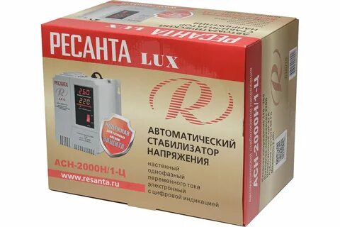 Электронные стабилизаторы напряжения однофазные ресанта