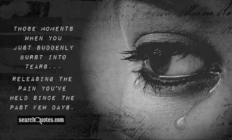Tear into