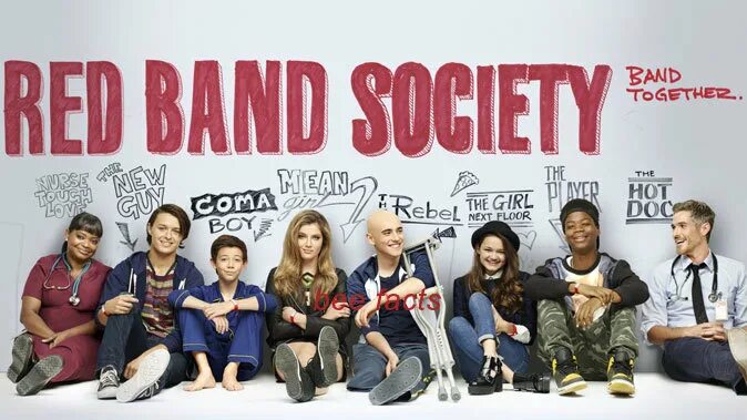 Society band. Каст красные браслеты США. Красные браслеты Постер.