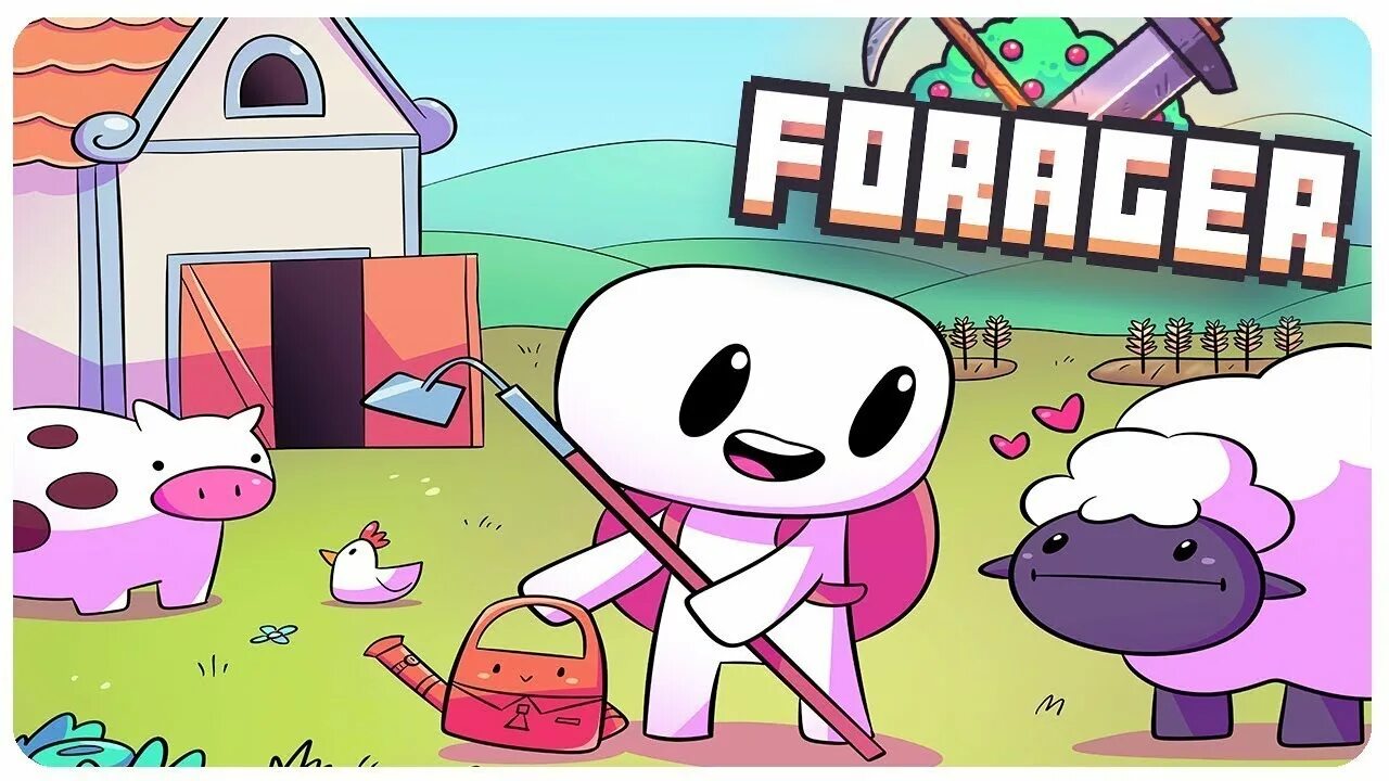 Forager video game. Forager игра. картинки forager. картинки игры forager. forager арт.