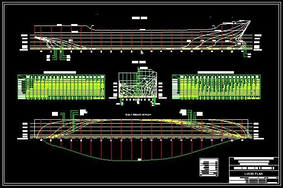 General Cargo Plan. Cargo ship Crew Cabins Plan. Executive Cargo Plan. Lines plan